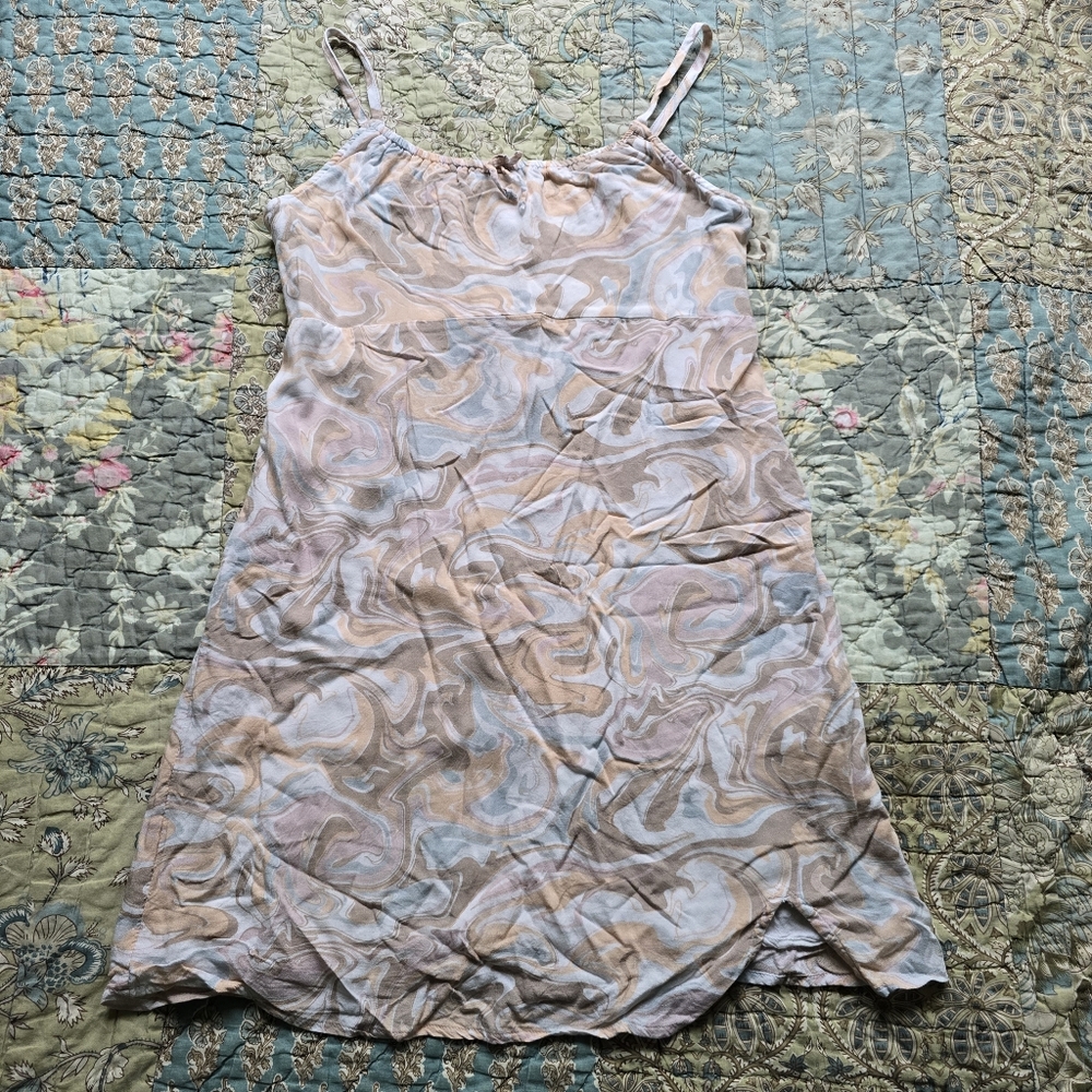 Abercrombie Kids Pastel Swirl Sundress Girls Size 13/14